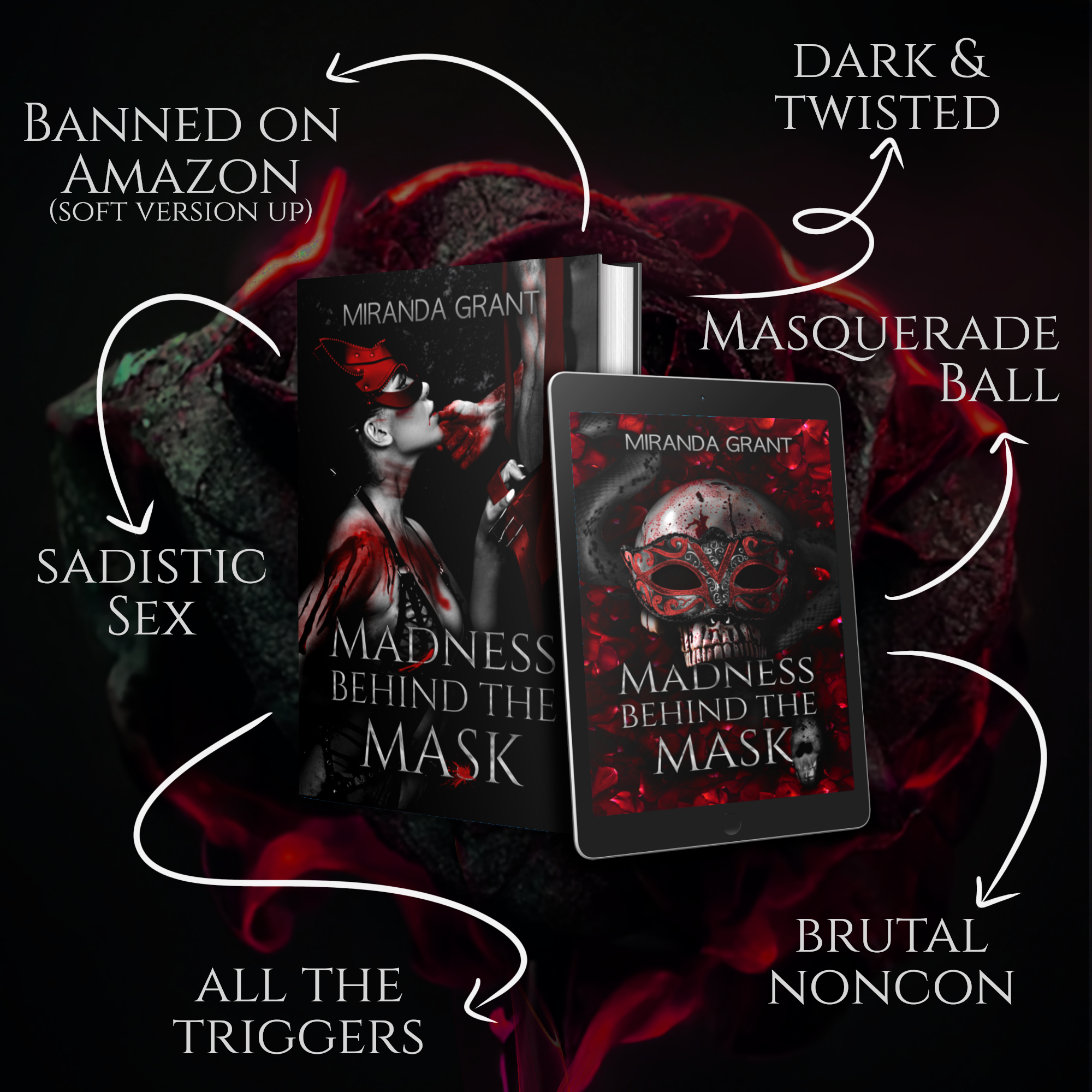 whats in Madness Behind the Mask by Miranda Grant